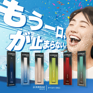 ICEBERG mini 使い捨て電子タバコ
