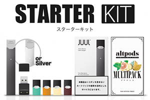 JUUL本体対応 altpods マルチパック