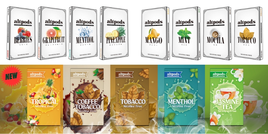 JUUL本体対応POD altpods