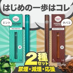 禁煙 減煙 節煙 応援セット 使い捨て vape pen