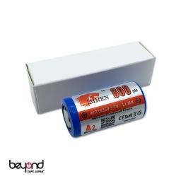 【IMREN】18350 800mah 15A 3.7v flat top unprotected blue