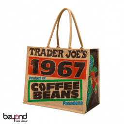 TRADER JOE'S 1967 Coffee Beans ジュートバッグ 正面 商品画像