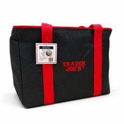TRADER JOE’S Insulated Bag Red & black